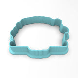 Happy Valentine's Day Dots Cookie Cutter | Stamp | Stencil #1