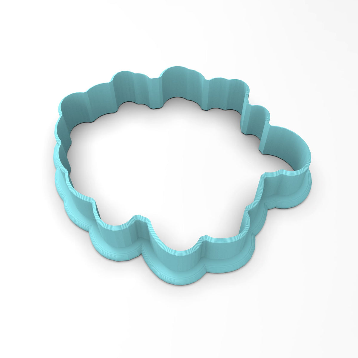 Happy Valentine's Day Heart Cookie Cutter | Stamp | Stencil #1