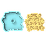 Have a Hippity Hoppity Easter Cookie Cutter | Stamp | Stencil #1 Animals & Dinosaurs Cookie Cutter Lady 