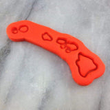 Hawaii Cookie Cutter Stamp & Outline - States/Country/Continent