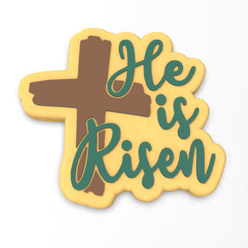 He is Risen Cookie Cutter | Stamp | Stencil #2