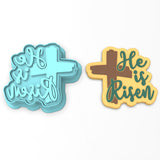 He is Risen Cookie Cutter | Stamp | Stencil #2