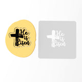 He is Risen Cookie Cutter | Stamp | Stencil #2