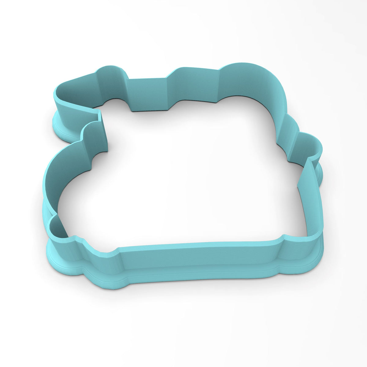 Heart Breaker Cookie Cutter | Stamp | Stencil #1