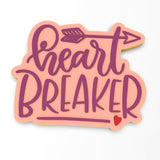 Heart Breaker Cookie Cutter | Stamp | Stencil #1