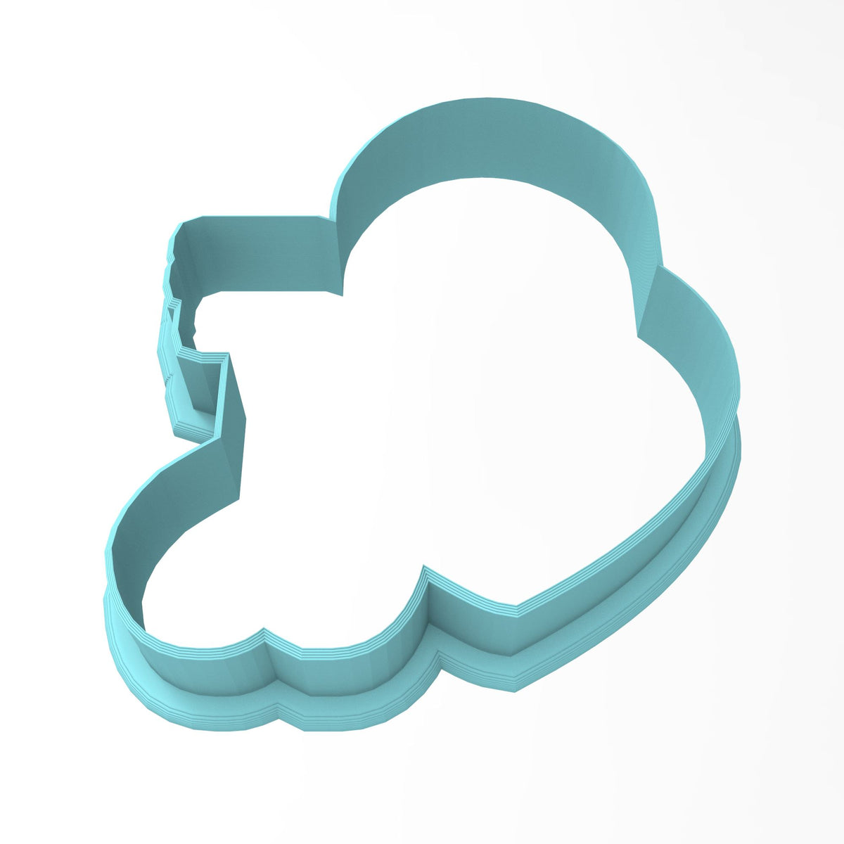 Heart Lock and Key Cookie Cutter | Stamp | Stencil