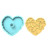 Heart of Hearts Cookie Cutter | Stamp | Stencil #1 Wedding / Baby / V Day Cookie Cutter Lady 