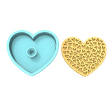 Heart of Hearts Cookie Cutter | Stamp | Stencil #2/B Wedding / Baby / V Day Cookie Cutter Lady 