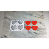 Heart Quadruple Cutter #1 ! - Wedding / Baby / V Day