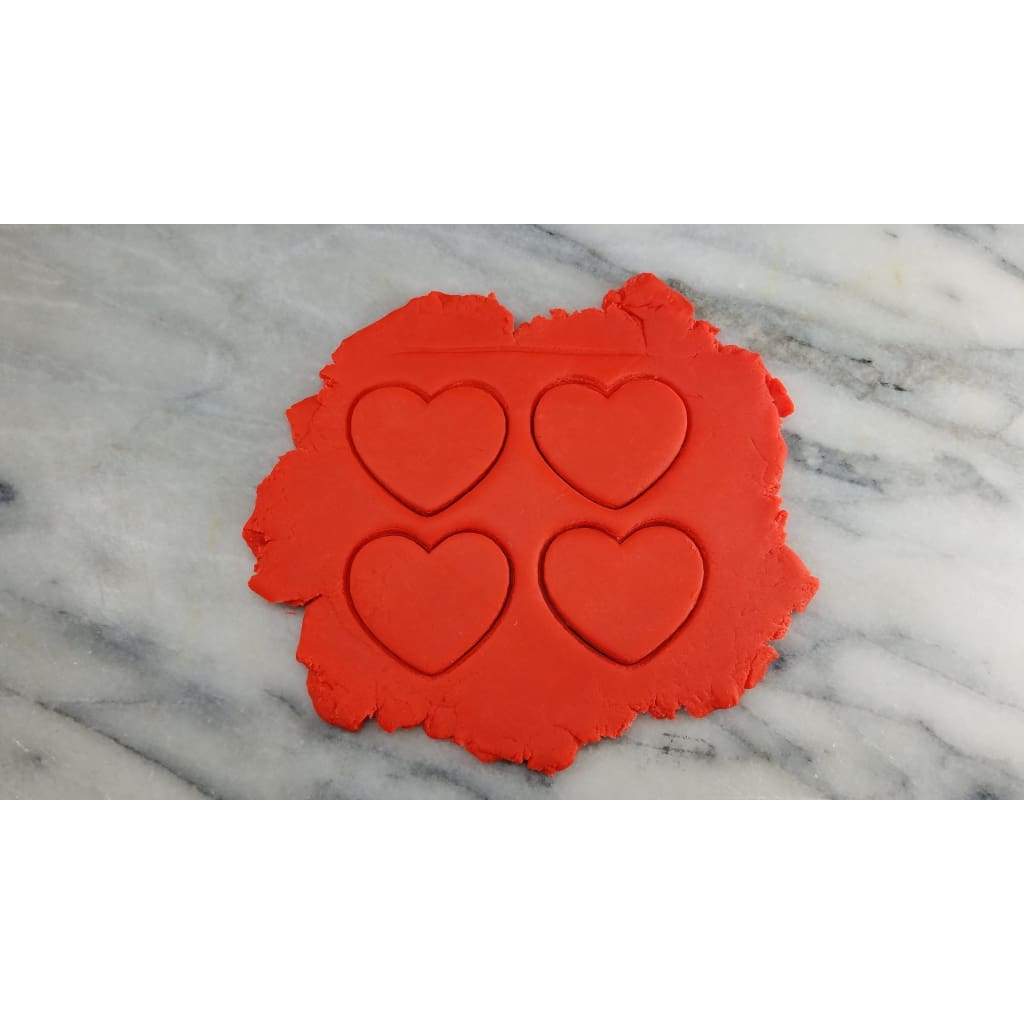 Heart Quadruple Cutter #1 ! - Wedding / Baby / V Day
