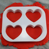 Heart Quadruple Cutter #1 ! - Wedding / Baby / V Day