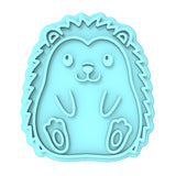 Hedgehog Cookie Cutter | Stamp | Stencil #1 Animals & Dinosaurs Cookie Cutter Lady MINI - 2 Inches (5cm) Stamp ONLY 