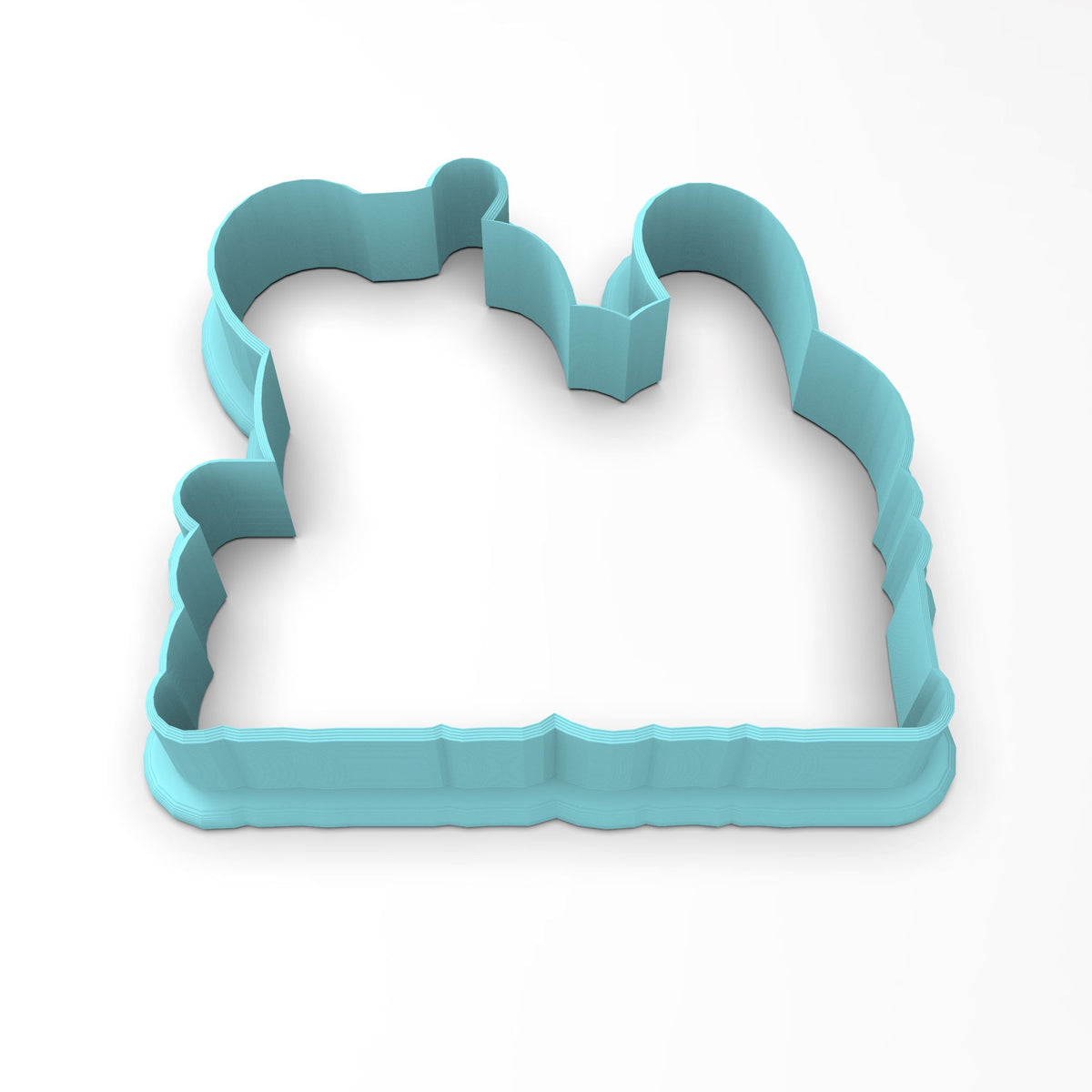 Hello Easter Cookie Cutter | Stamp | Stencil #1