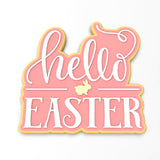 Hello Easter Cookie Cutter | Stamp | Stencil #1