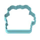 Hidden Easter Egg Cookie Cutter  Stamp & Outline #1