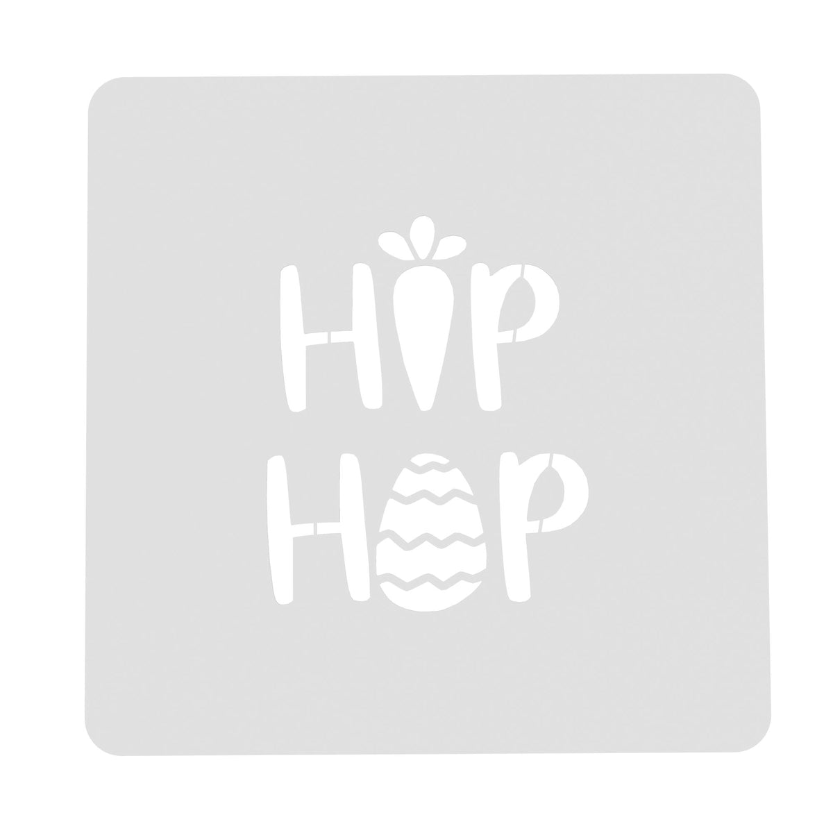 Hip Hop Cookie Cutter | Stamp | Stencil #1 Animals & Dinosaurs Cookie Cutter Lady MINI - 2 Inches (5cm) Stencil ONLY 