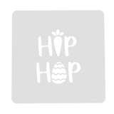 Hip Hop Cookie Cutter | Stamp | Stencil #1 Animals & Dinosaurs Cookie Cutter Lady MINI - 2 Inches (5cm) Stencil ONLY 