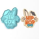 Hip Hop Easter Cookie Cutter | Stamp | Stencil #1