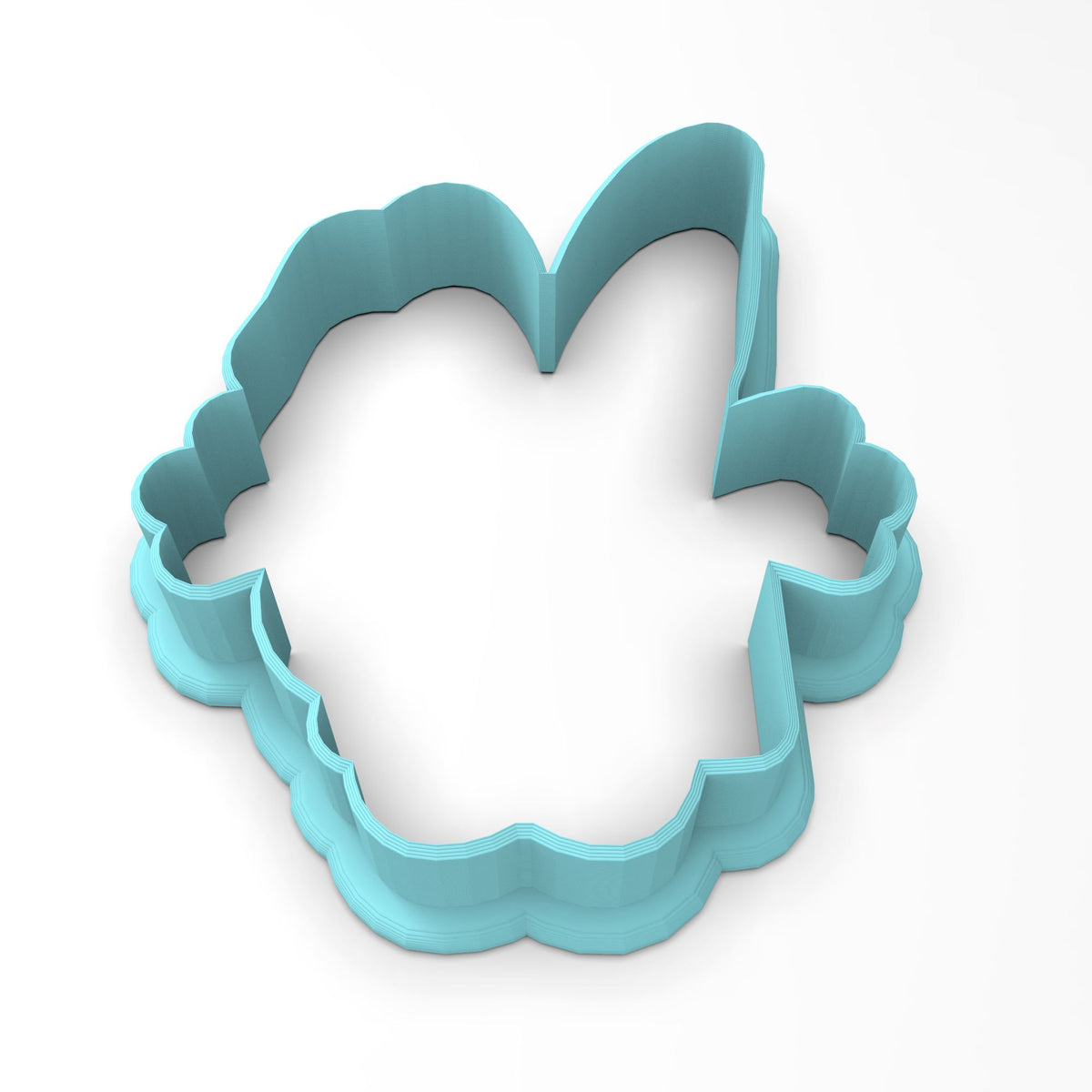 Hip Hop Easter Cookie Cutter | Stamp | Stencil #1