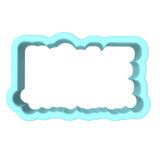 Home Sweet Home Clover Cookie Cutter | Stamp | Stencil #1 Cookie Cutter Lady MINI - 2 Inches (5cm) Cookie Cutter ONLY (Outline) 