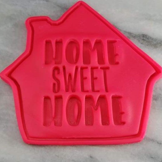 Home Sweet Home Cookie Cutter Stamp & Outline #1 - Mom / Dad / Bday / Party