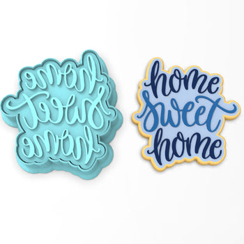 Home Sweet Home Cookie Cutter | Stamp | Stencil #2