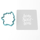 Home Sweet Home Cookie Cutter | Stamp | Stencil #2