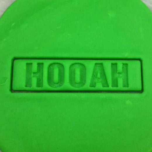 Hooah Army Cookie Cutter