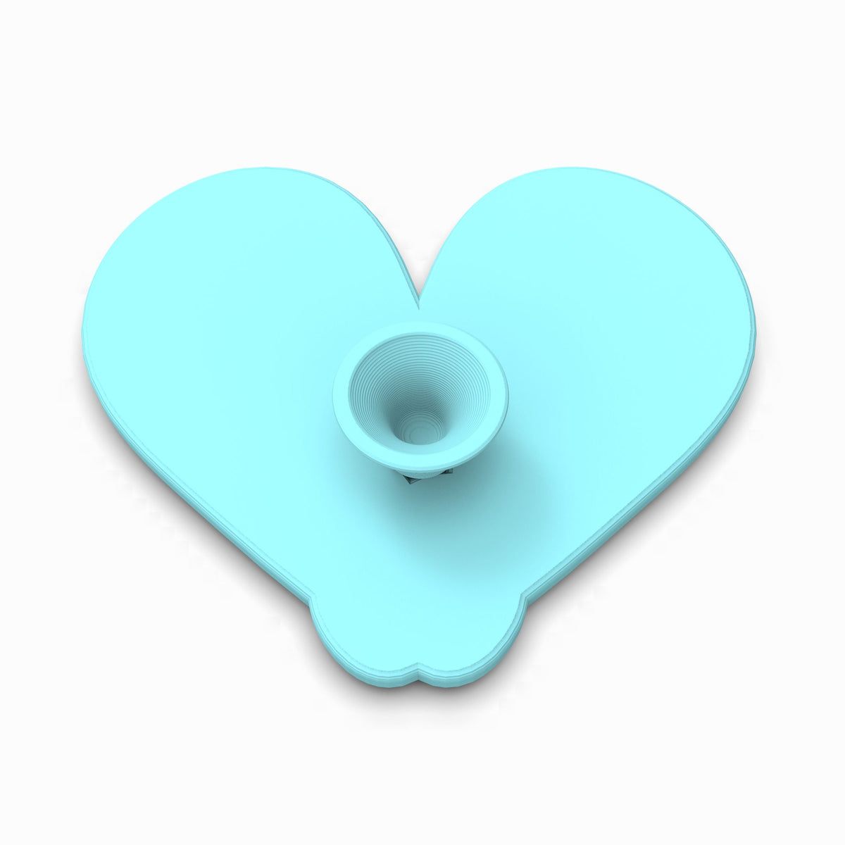 Hook Fishing Heart Cookie Cutter | Stamp | Stencil #1
