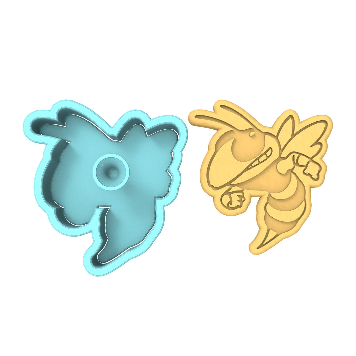 Hornet Cookie Cutter | Stamp | Stencil #1 Animals & Dinosaurs Cookie Cutter Lady 