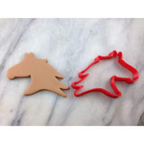 Horse Head Cookie Cutter Outline - Animals & Dinosaurs