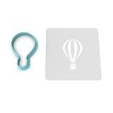 Hot Air Balloon Cookie Cutter | Stamp | Stencil #1