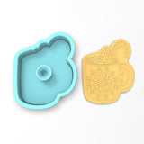 Hot Chocolate Cookie Cutter | Stamp | Stencil #2