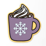 Hot Chocolate Cookie Cutter | Stamp | Stencil