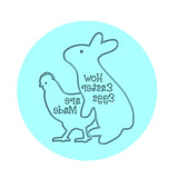 How Easter Eggs Are Made Cookie Cutter | Stamp | Stencil #1 Animals & Dinosaurs Cookie Cutter Lady MINI - 2 Inches (5cm) Debosser ONLY 