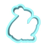 How Easter Eggs Are Made Cookie Cutter | Stamp | Stencil #1 Animals & Dinosaurs Cookie Cutter Lady MINI - 2 Inches (5cm) Cookie Cutter ONLY (Outline) 