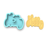 Hubby Cookie Cutter | Stamp | Stencil #1