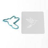 Hummingbird Cookie Cutter | Stamp | Stencil #1