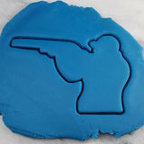 Hunter Cookie Cutter Outline #1