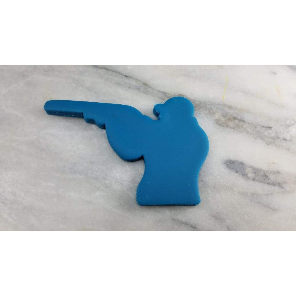 Hunter Cookie Cutter Outline #1