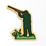 Hunter Cookie Cutter | Stamp | Stencil #2