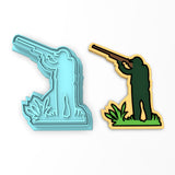 Hunter Cookie Cutter | Stamp | Stencil #2