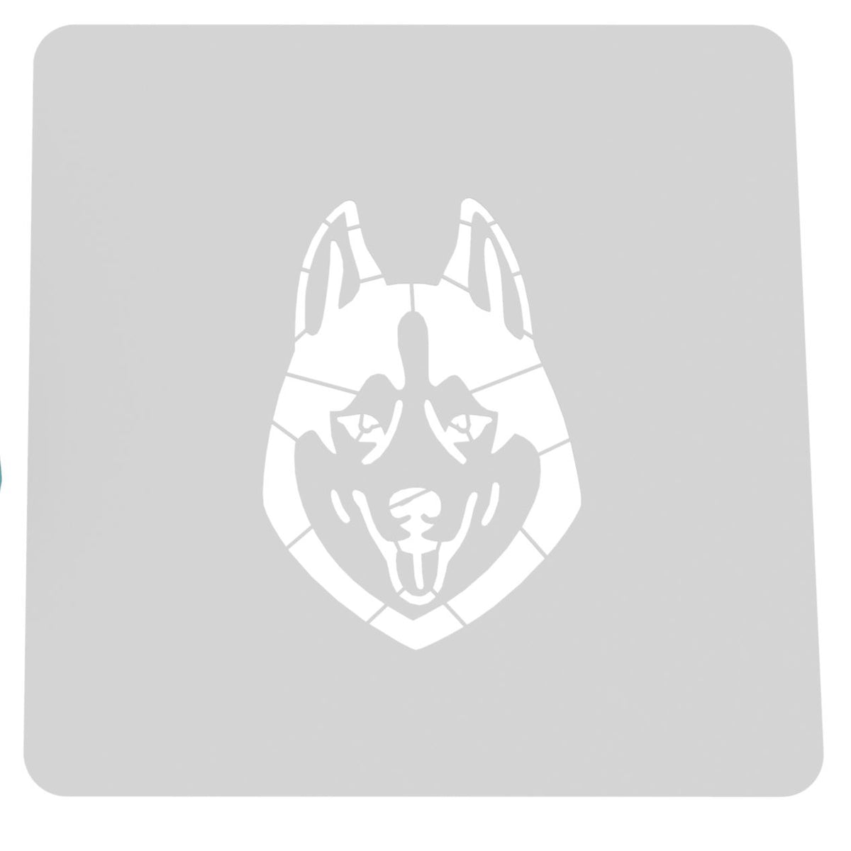 Husky Cookie Cutter | Stamp | Stencil #1 Animals & Dinosaurs Cookie Cutter Lady MINI - 2 Inches (5cm) Stencil ONLY 