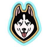 Husky Cookie Cutter | Stamp | Stencil #1 Animals & Dinosaurs Cookie Cutter Lady 