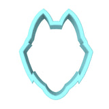 Husky Wolf Cookie Cutter | Stamp | Stencil #1 Animals & Dinosaurs Cookie Cutter Lady MINI - 2 Inches (5cm) Cookie Cutter ONLY (Outline) 