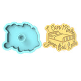 I Can Make Your Bed Rock Cookie Cutter | Stamp | Stencil #1 Bachelorette & Bachelor Cookie Cutter Lady 