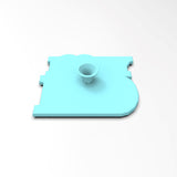 I Heart My Dad Cookie Cutter | Stamp | Stencil #1