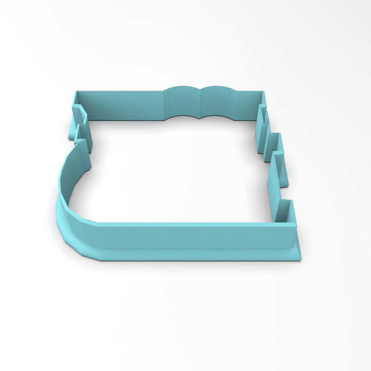 I Heart My Dad Cookie Cutter | Stamp | Stencil #1