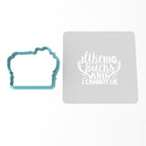 I Like Big Bucks Cookie Cutter | Stamp | Stencil #1