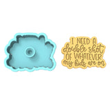 I Need a Double Shot Cookie Cutter | Stamp | Stencil Animals & Dinosaurs Cookie Cutter Lady 
